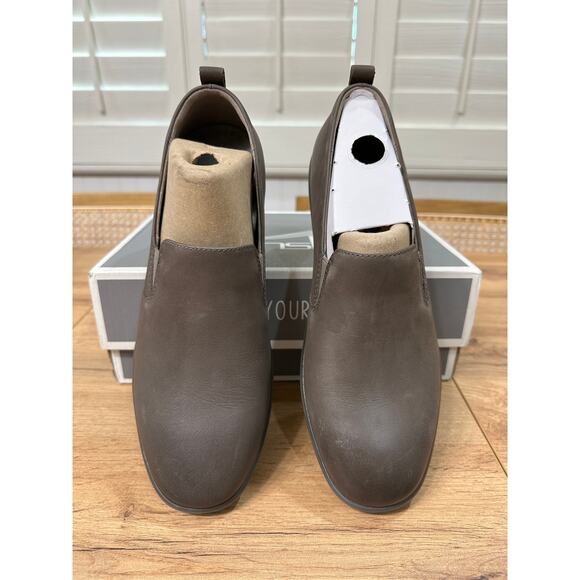 Dansko Linley Burnished Calf Grey Slip Ons Leather Sz 9.5/10 US NIB Arch Support - Picture 8 of 15